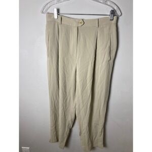 Alex Garfield Garfield & Marks VTG 90s Ribbed High Waist Pleated Trousers 12